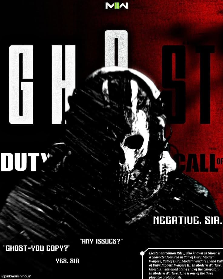Ghost poster