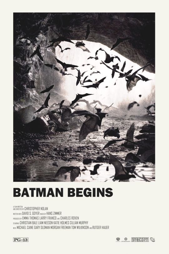 Batman Begins poster