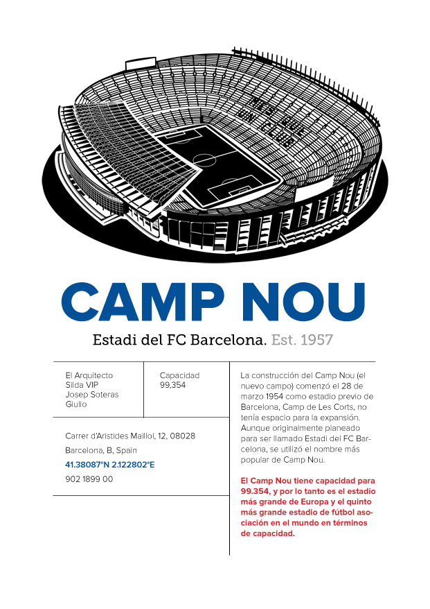 Nou camp poster