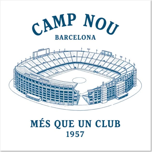 Camp Nou Barcelona Poster