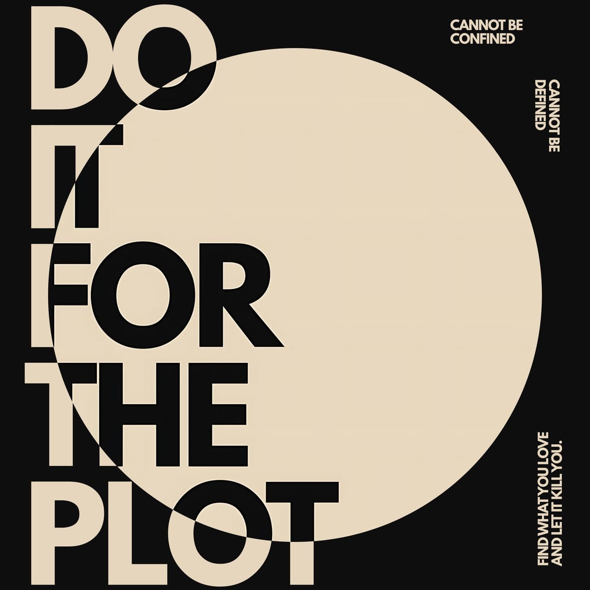PLOT - Poster design
