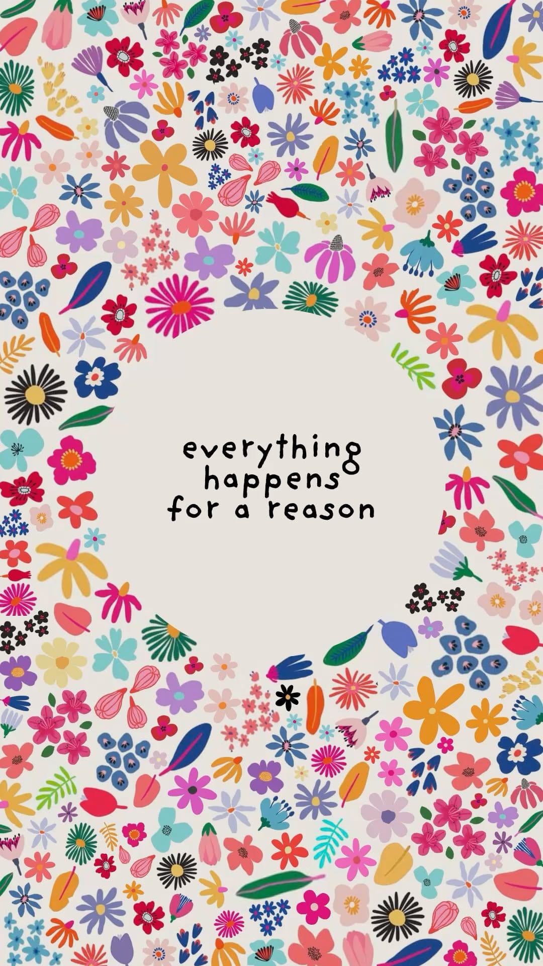everything happens for a reason