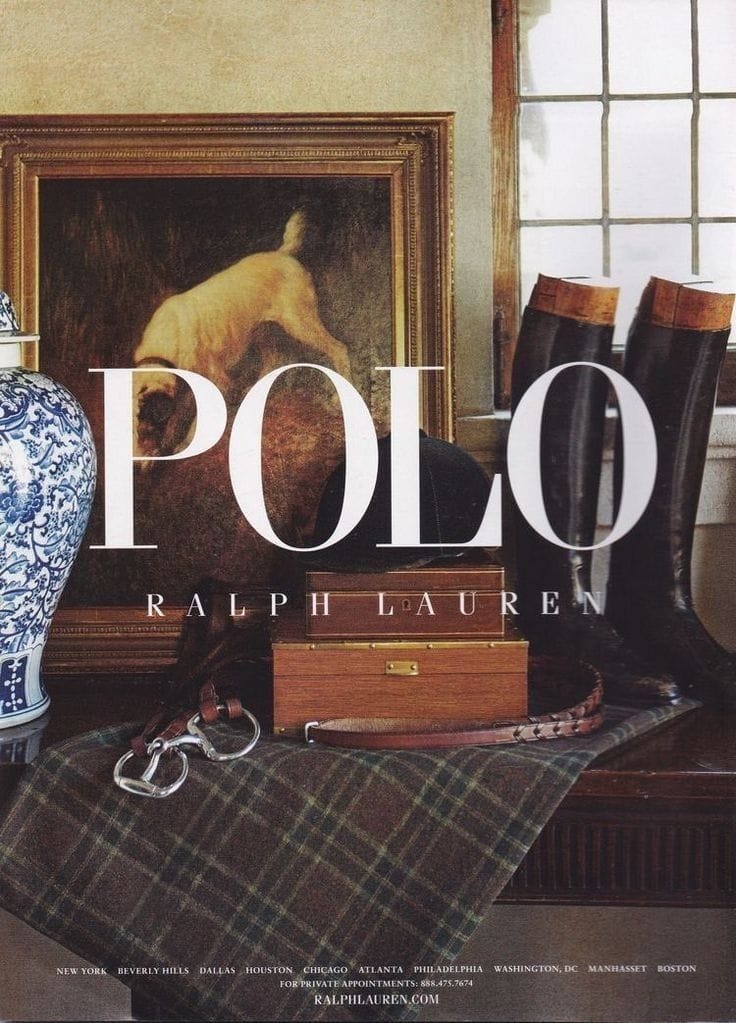 Ralph Lauren poster