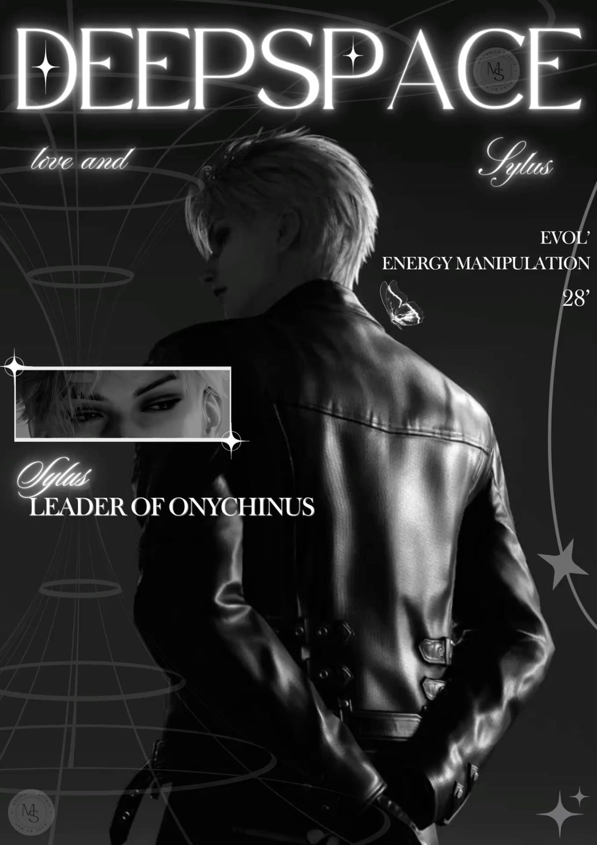 SYLUS-love and deepspace poster 🖤