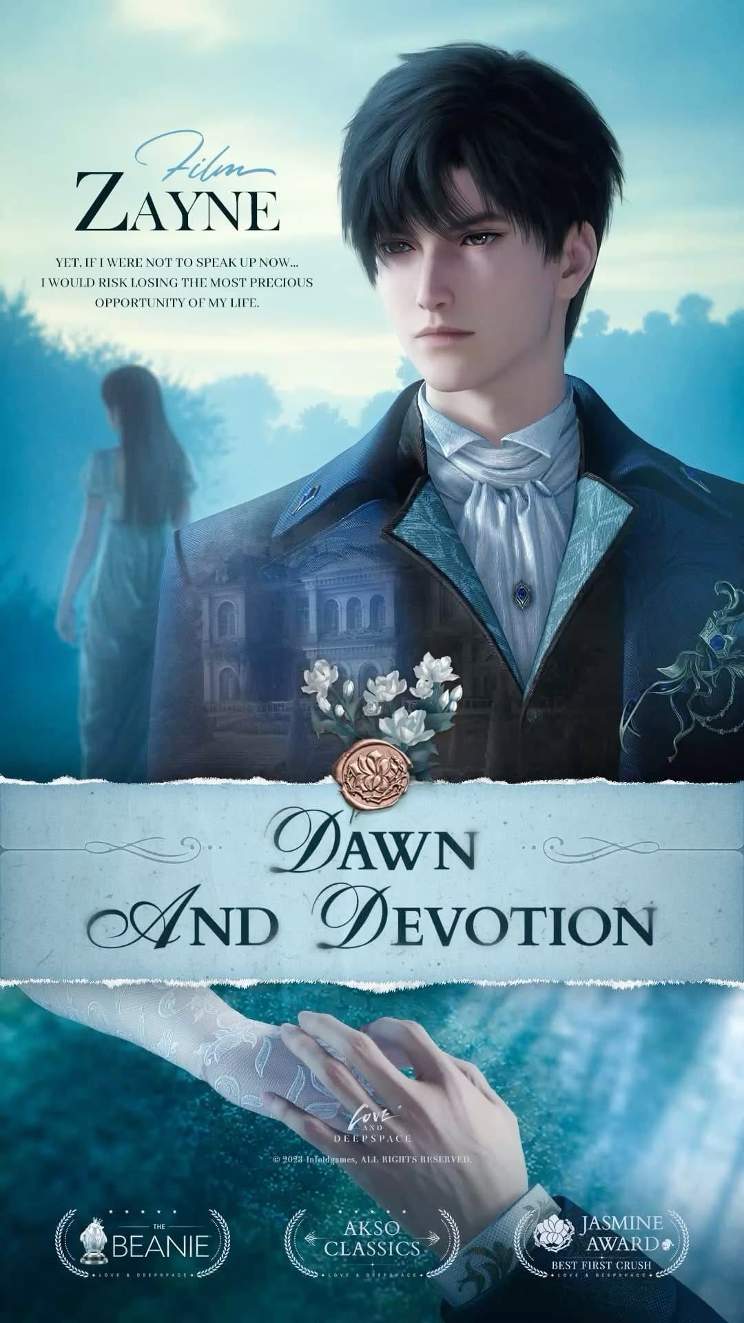 Zayne: Dawn and Devotion || Once Upon A Frame multibanner (Love and Deepspace)