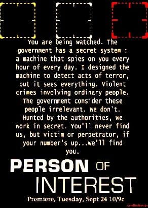 Person of Interest poster