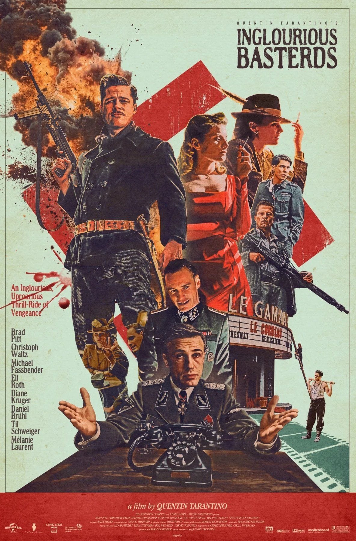 Inglourious Basterds poster