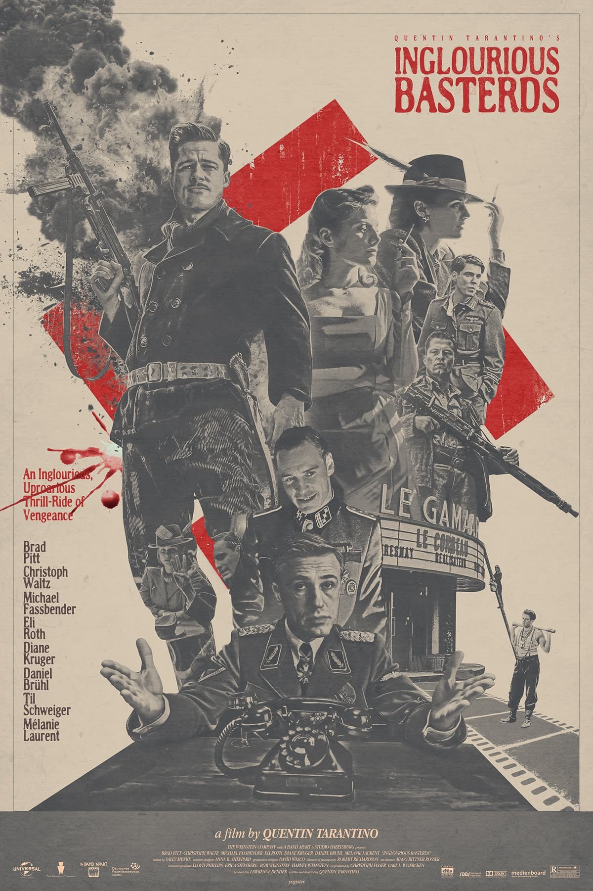 Inglourious Basterds poster