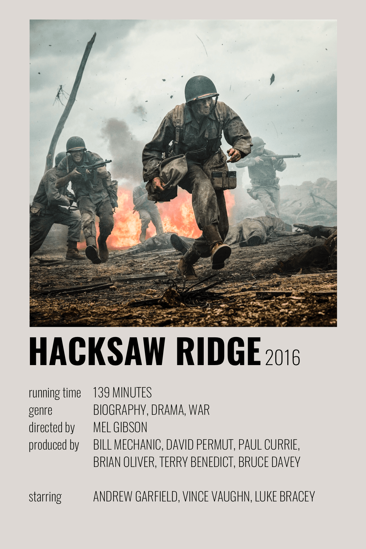 Hacksaw Ridge (2016)