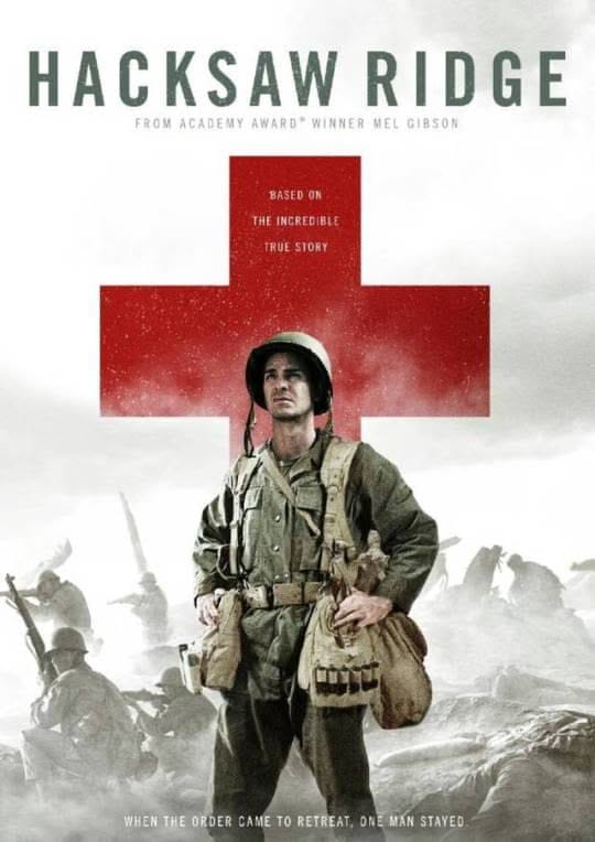 Hacksaw Ridge poster