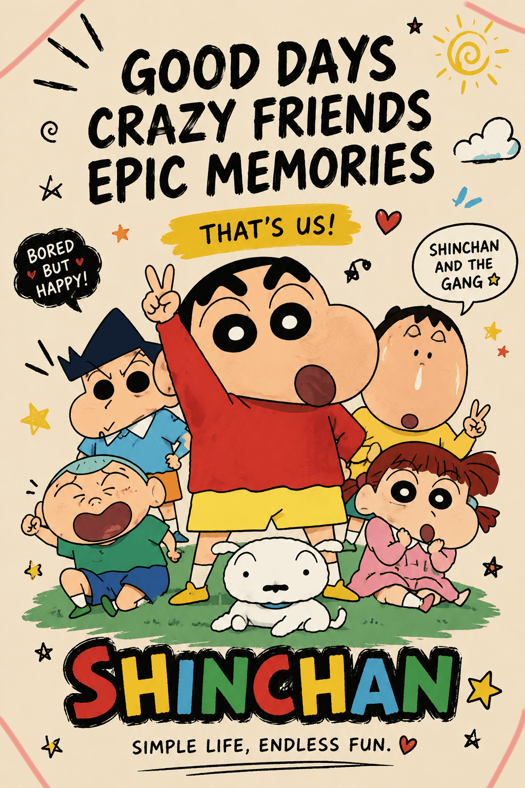 Cute Shinchan