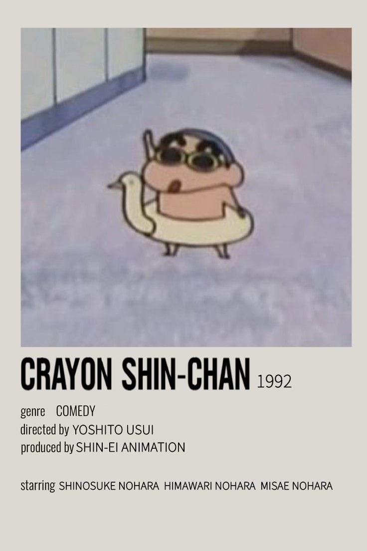 Shin Chan Poster
