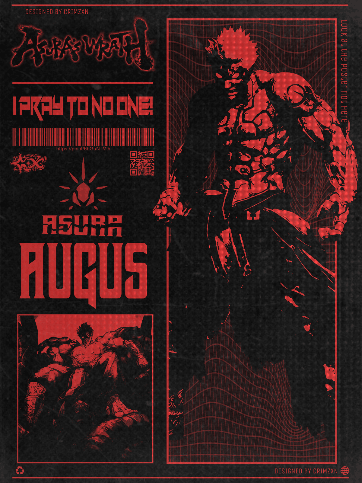 Asura's Wrath poster AUGUST